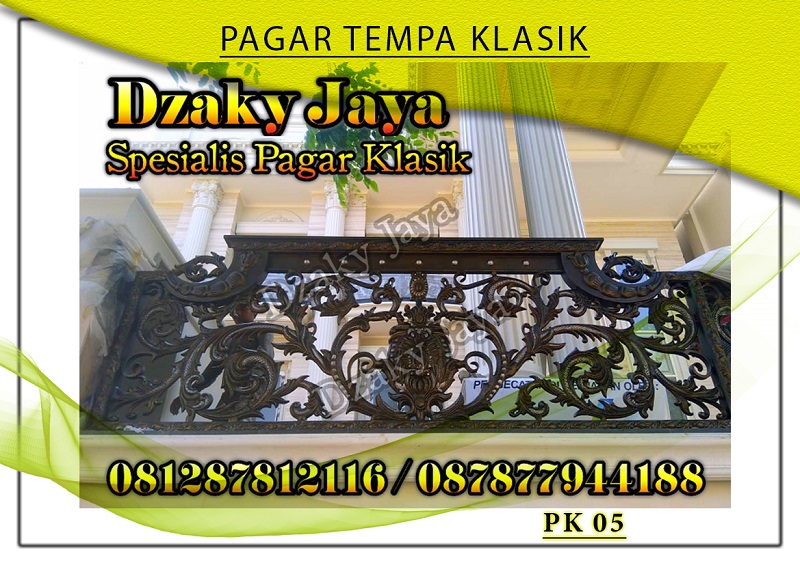 pagar Klasik mewah di Surabaya oleh Dzaky Jaya